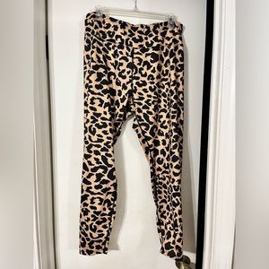 SHEIN Curve Leopard Leggings